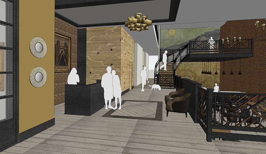 Hotel Windrow Downtown Елънсбърг Интериор снимка